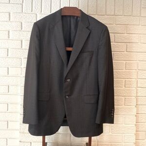 Very sharp Samuelson/tilford charcoal plaid blazer